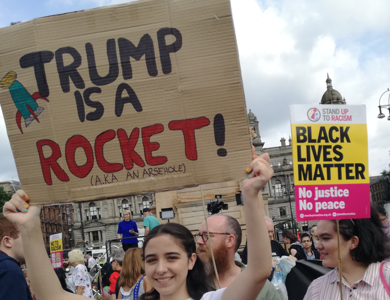 Illustration for article titled Scottish anti-Trump photo dump (long and comprehensive!)